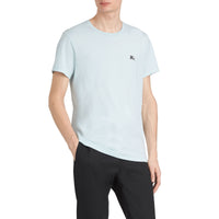 T-shirt à broderie cavalier - Pearl Blue