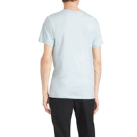 T-shirt à broderie cavalier - Pearl Blue