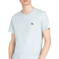 T-shirt à broderie cavalier - Pearl Blue