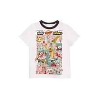 T-shirt à manches longues en coton - White