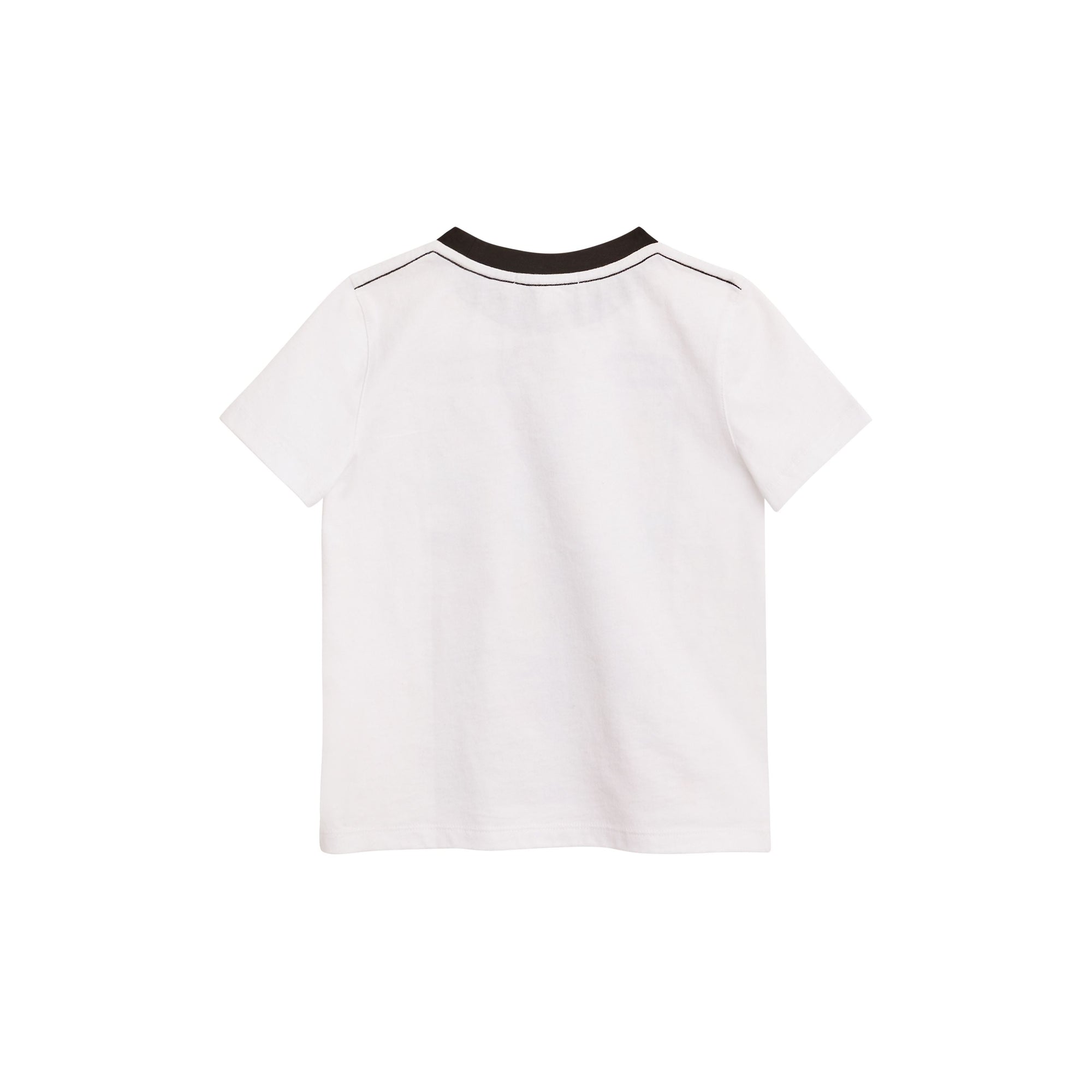 T-shirt à manches longues en coton - White