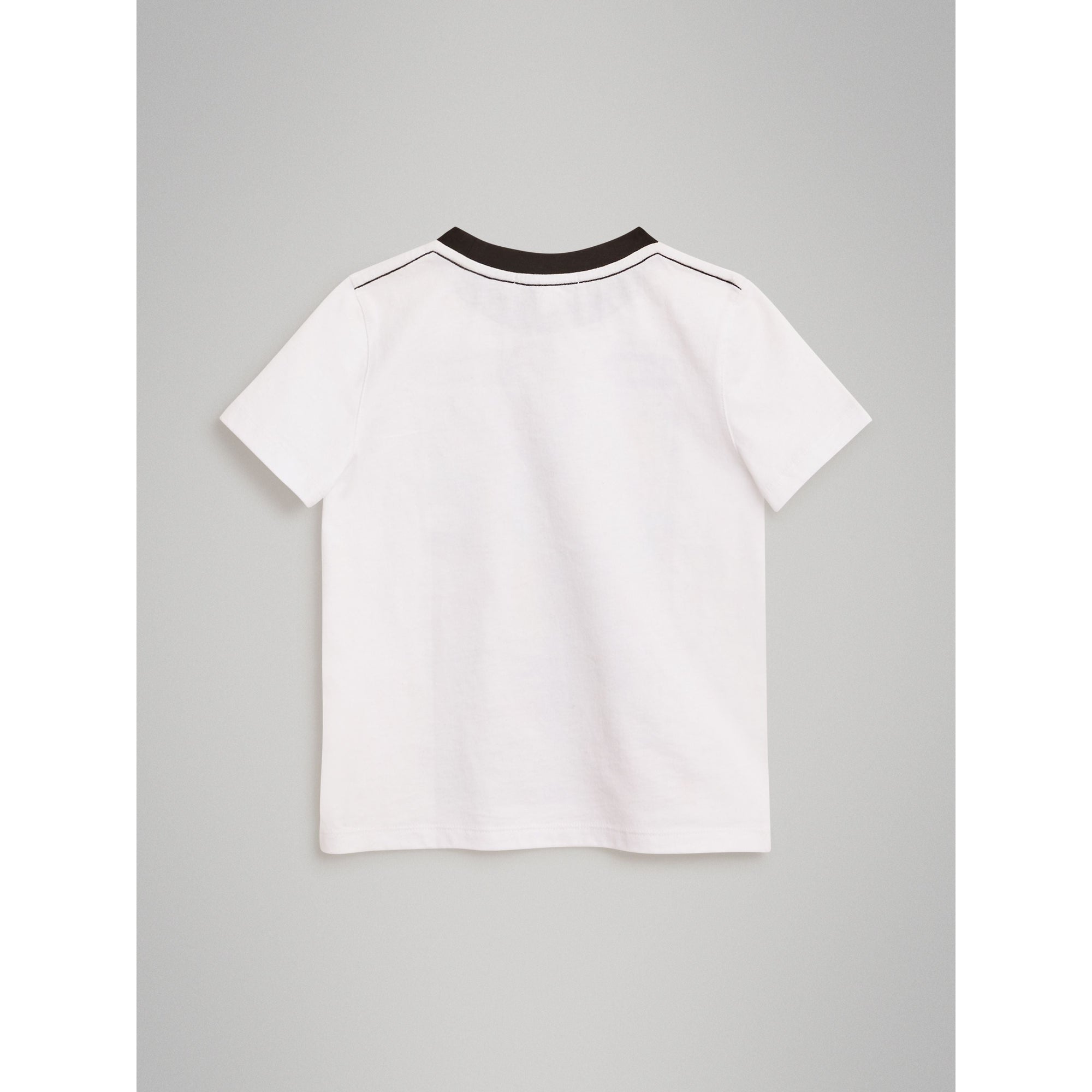 T-shirt à manches longues en coton - White