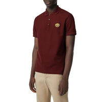 Polo à logo d'archive - Burgundy