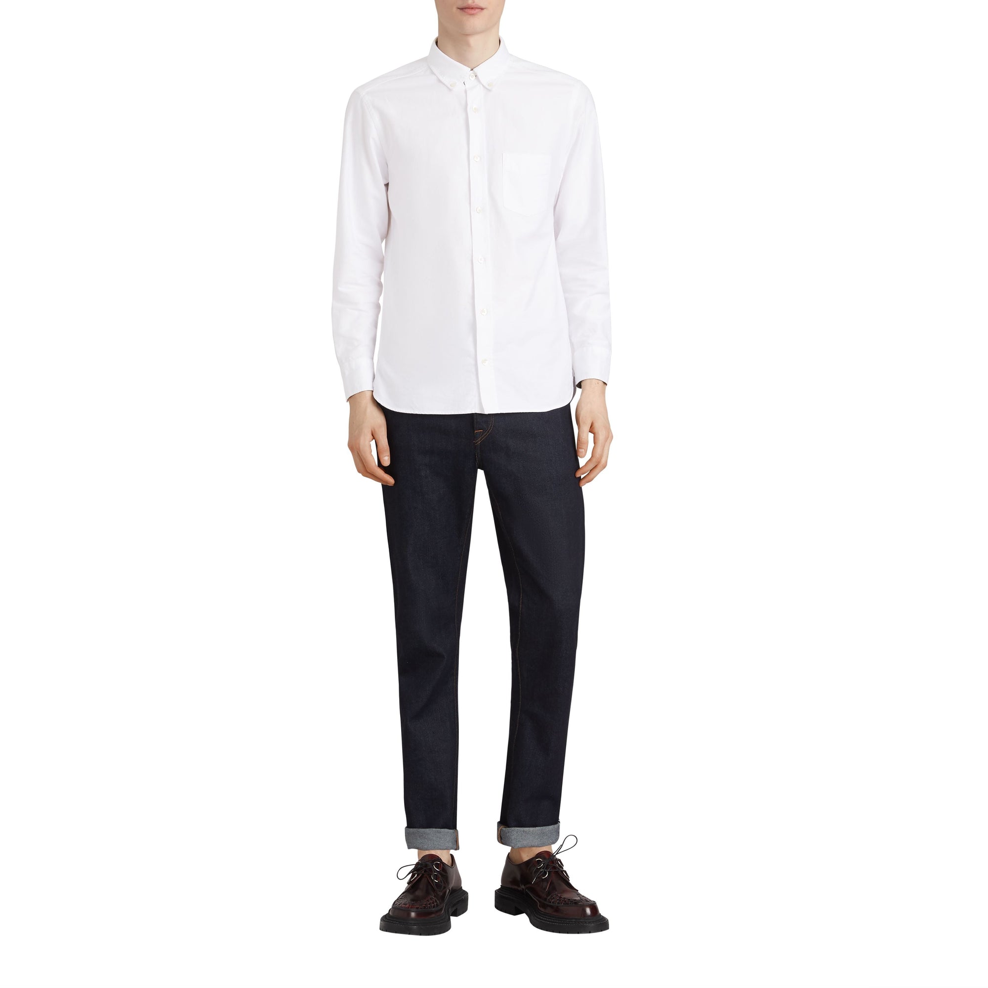 Chemise à poignets - White