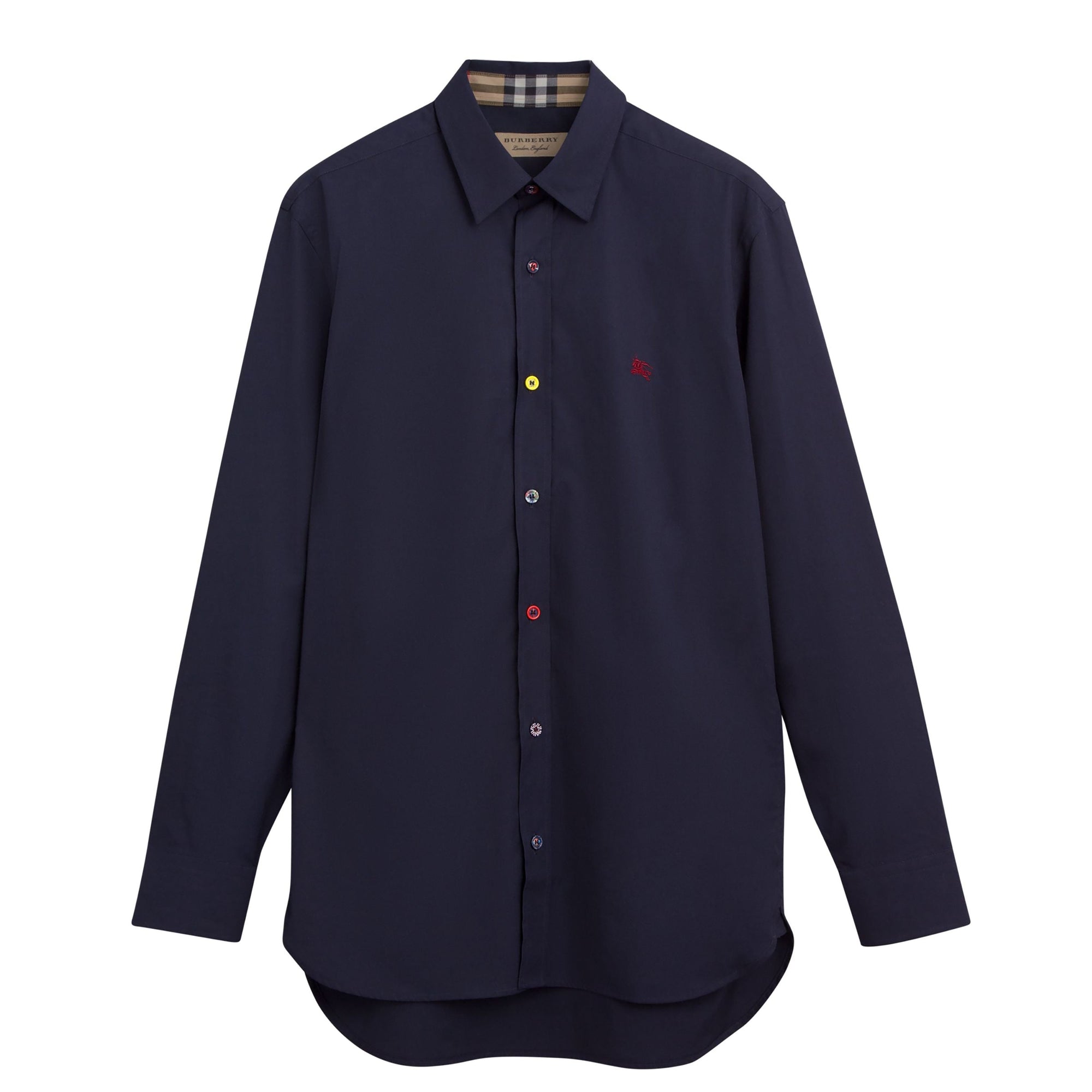 Chemise en coton extensible - Navy