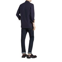 Chemise en coton extensible - Navy