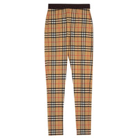 Legging à motif Vintage Check - Antique Yellow Check