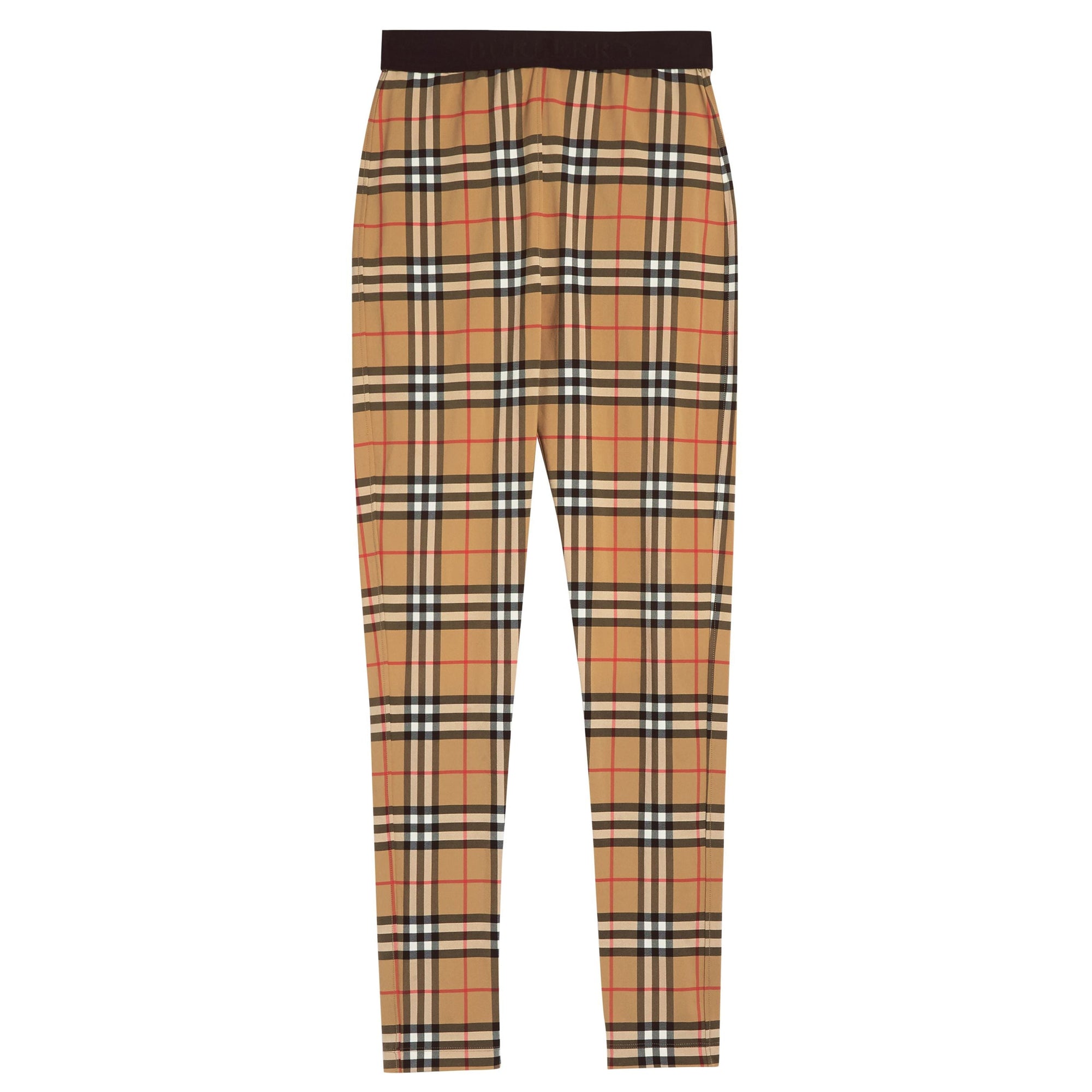 Legging à motif Vintage Check - Antique Yellow Check