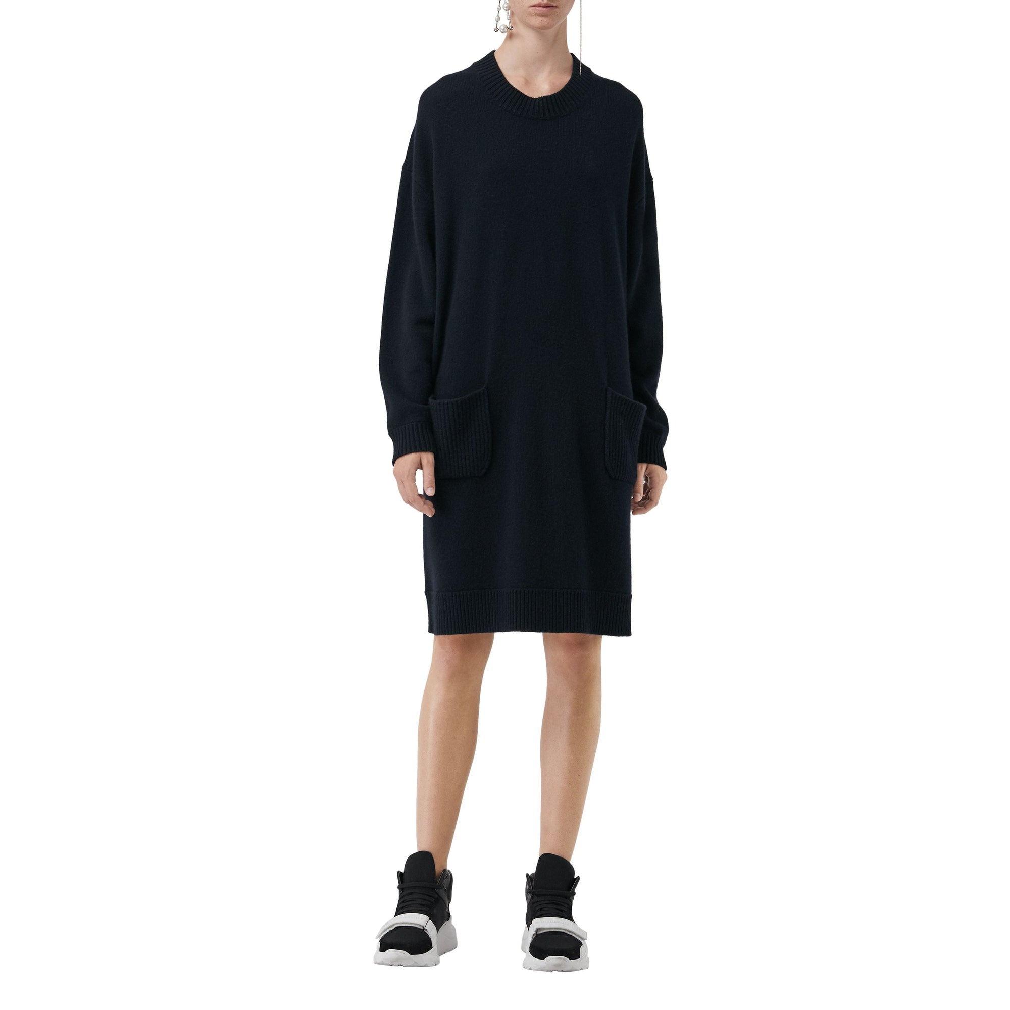 Robe pull en cachemire - Navy
