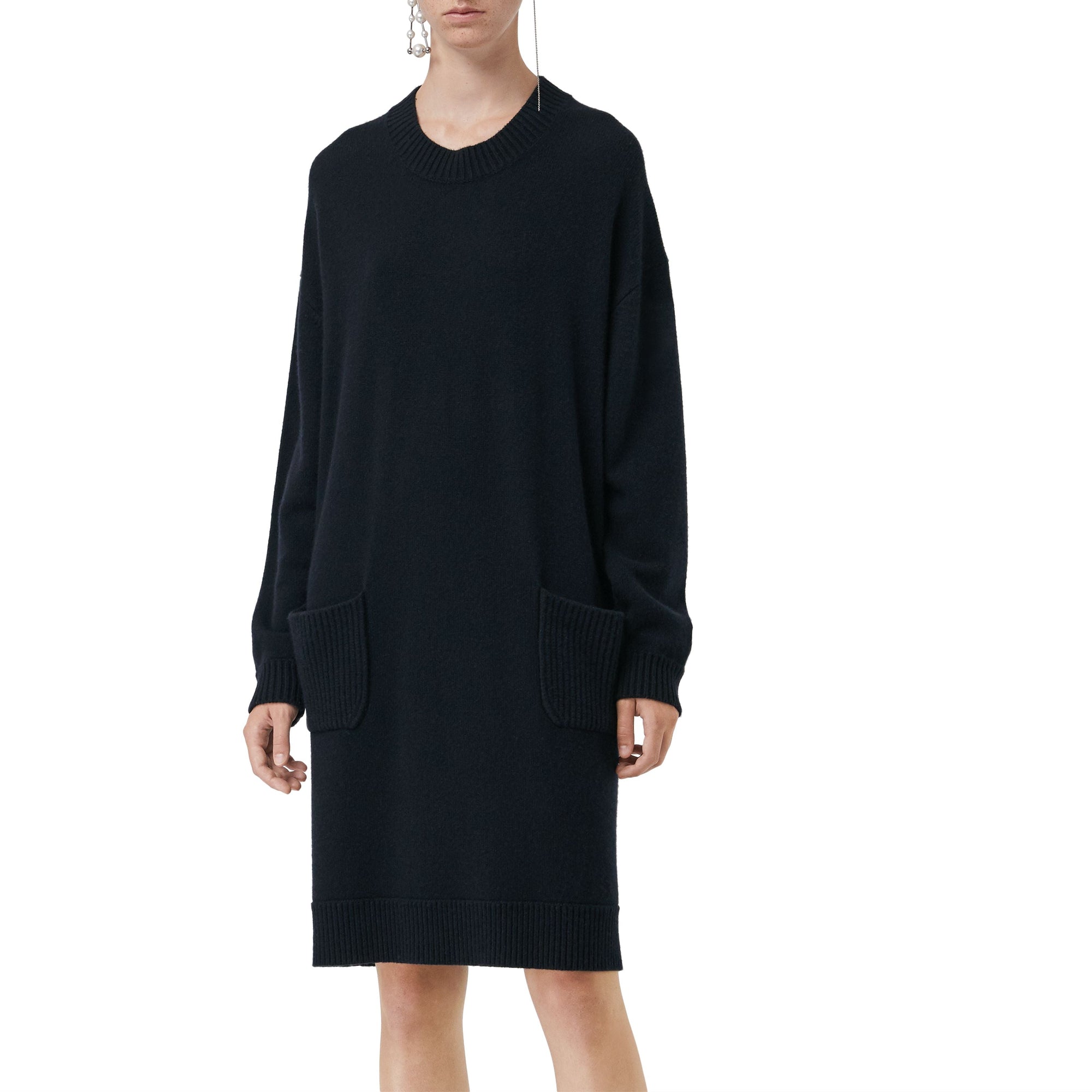 Robe pull en cachemire - Navy