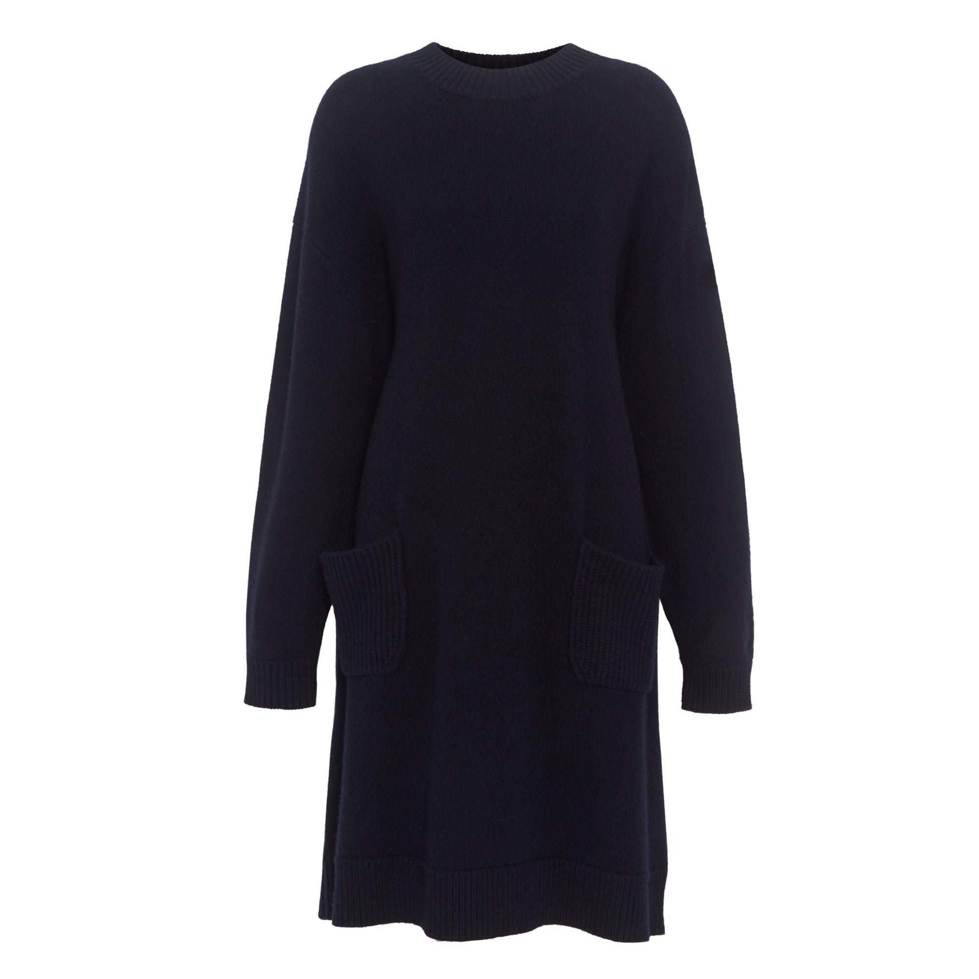 Robe pull en cachemire - Navy