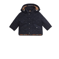 Veste à capuche matelassée - Navy