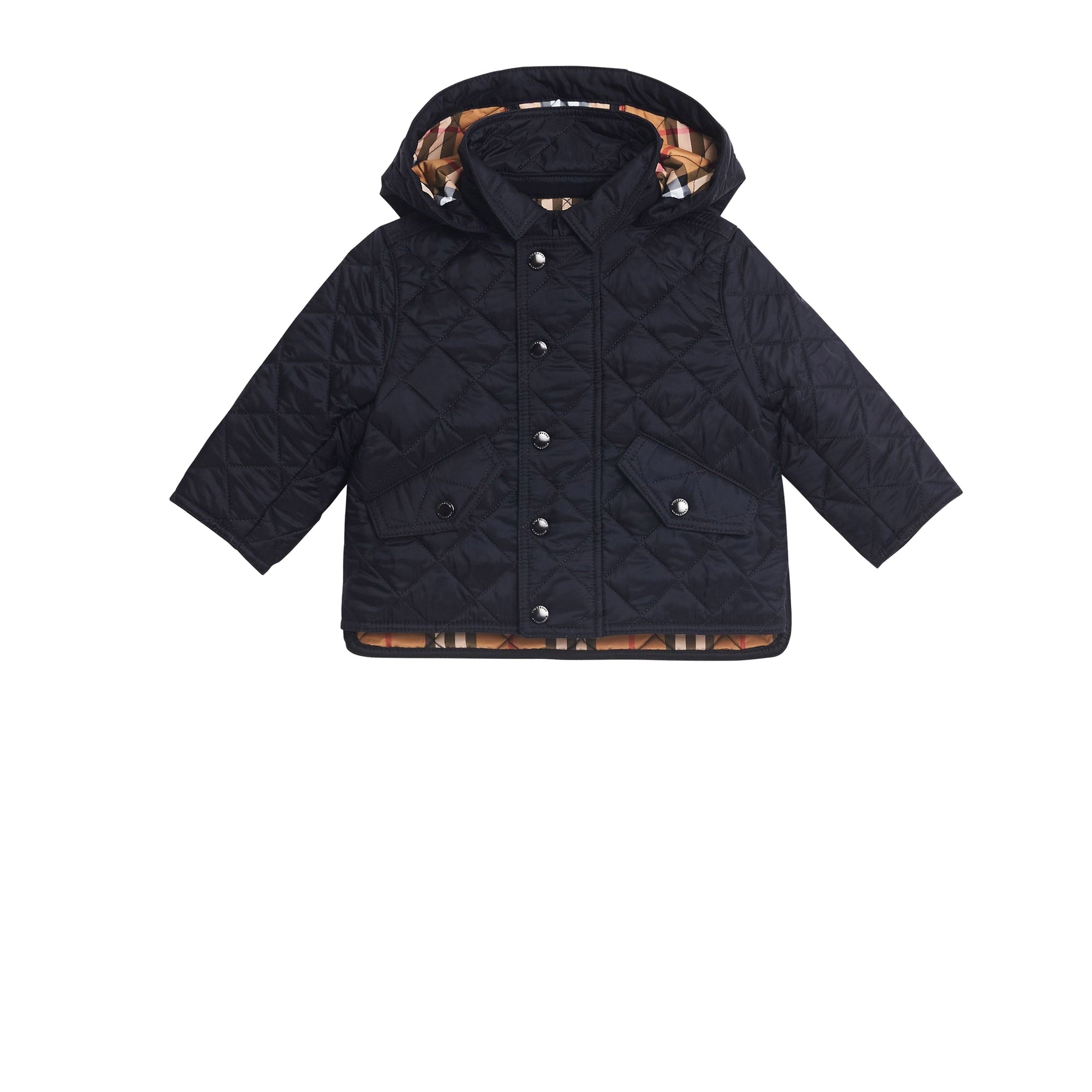 Veste à capuche matelassée - Navy