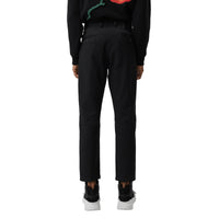 Pantalon chino slim en coton mélangé - Black