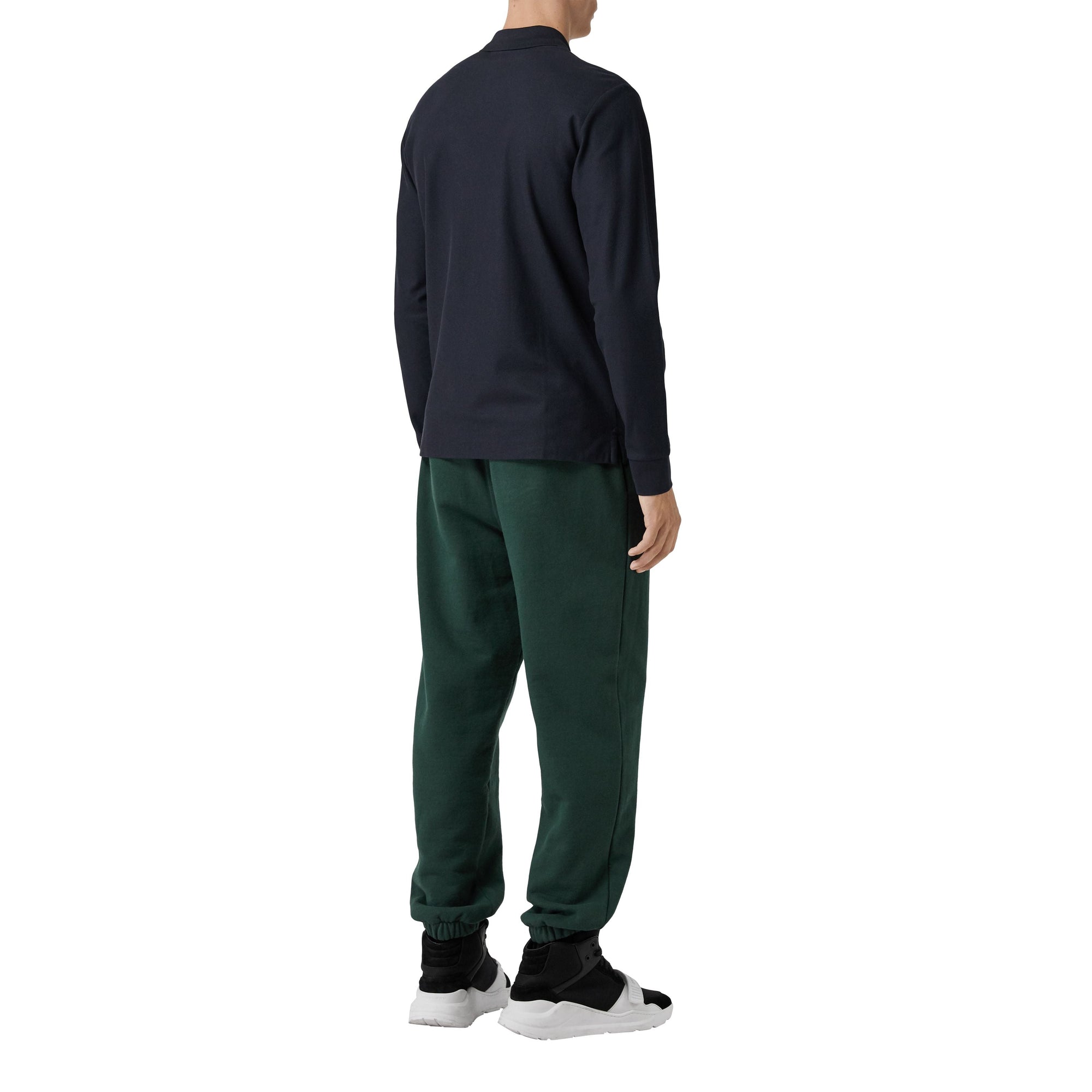 Polo à manches longues - Dark Navy