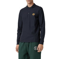 Polo à manches longues - Dark Navy