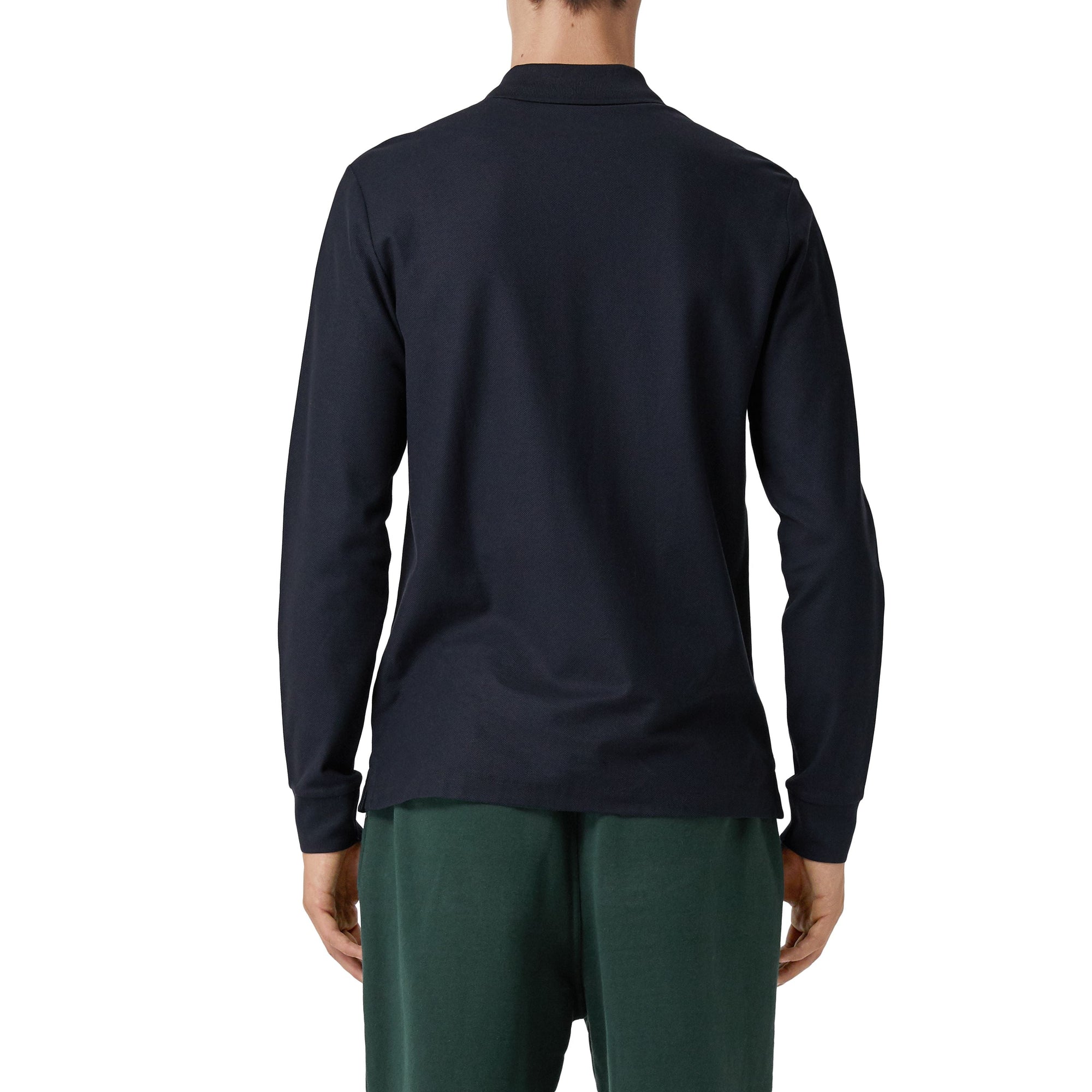 Polo à manches longues - Dark Navy