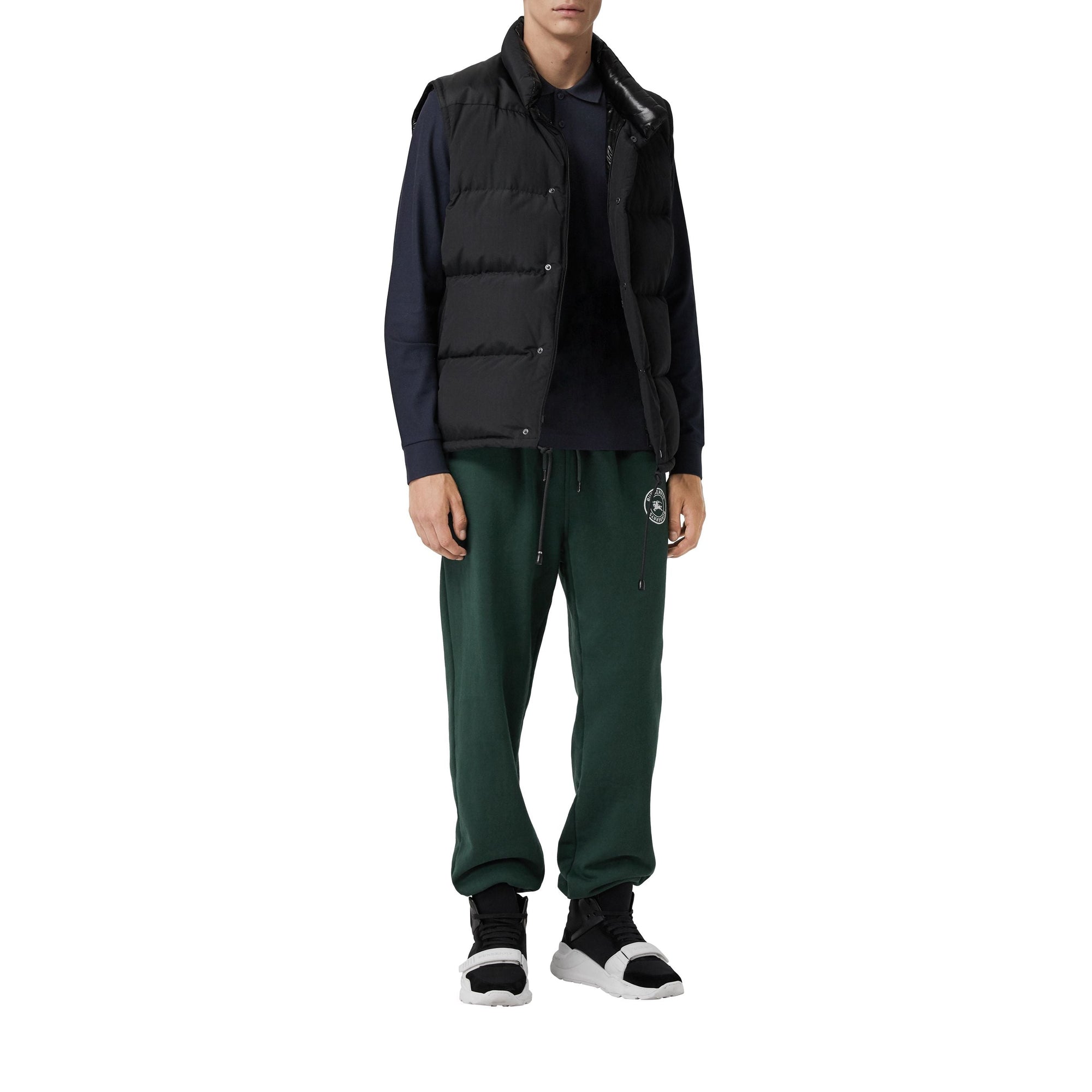 Polo à manches longues - Dark Navy