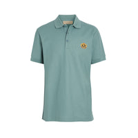 Polo à logo d'archive - Dusty Teal