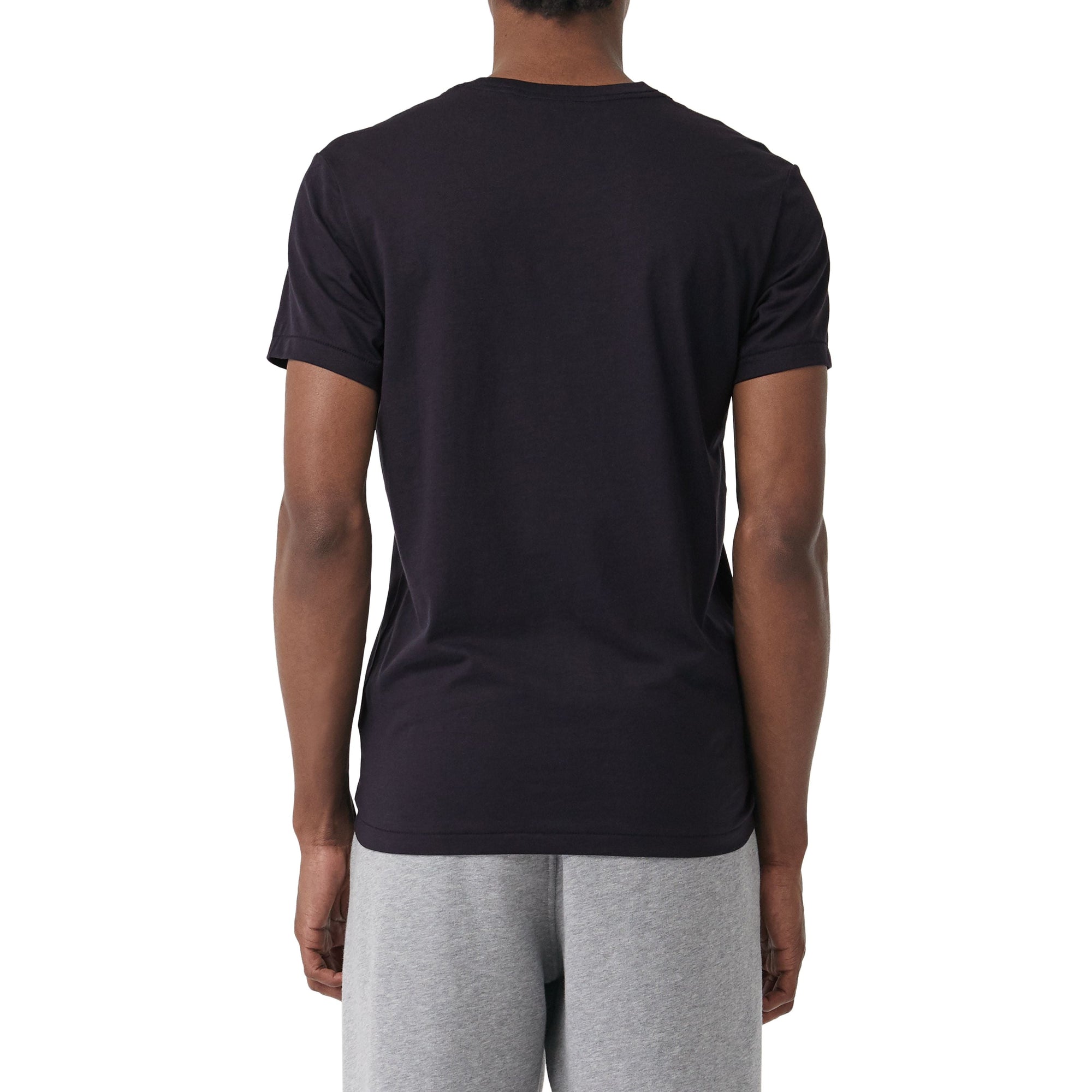 T-shirt à broderie cavalier - Navy