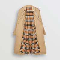 Gilet intérieur en laine et cachemire pour trench - Antique Yellow Check