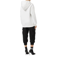 Hoodie à logo brodé - White