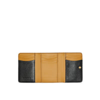 Petit portefeuille en cuir avec boucle en D - Black