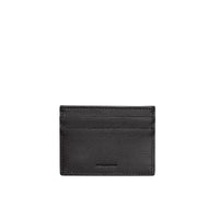 Porte-cartes en cuir à motif London - Black