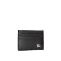 Porte-cartes en cuir à motif London - Black
