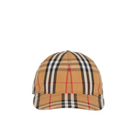 Casquette à motif Vintage check - Antique Yellow Check