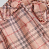 Robe et bloomer en coton à motif check - Light Rose