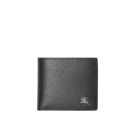 Portefeuille à rabat multidevise en cuir - Black