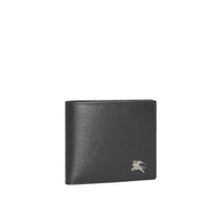 Portefeuille à rabat multidevise en cuir - Black