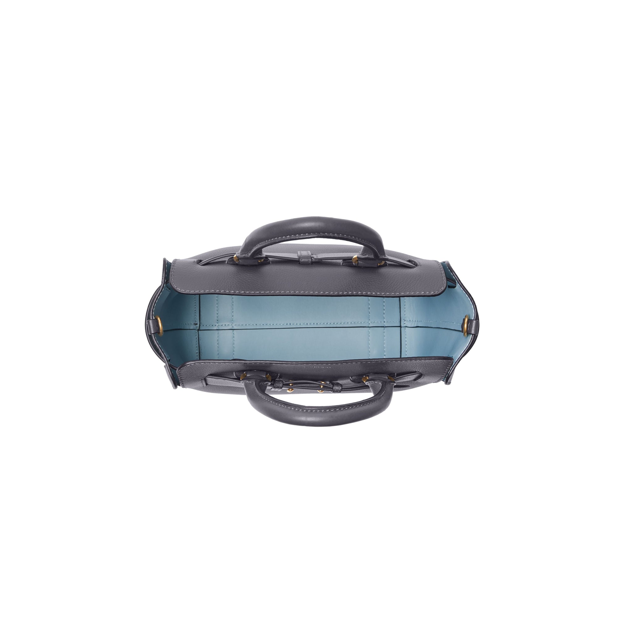 Petit sac The Belt en cuir - Charcoal Grey