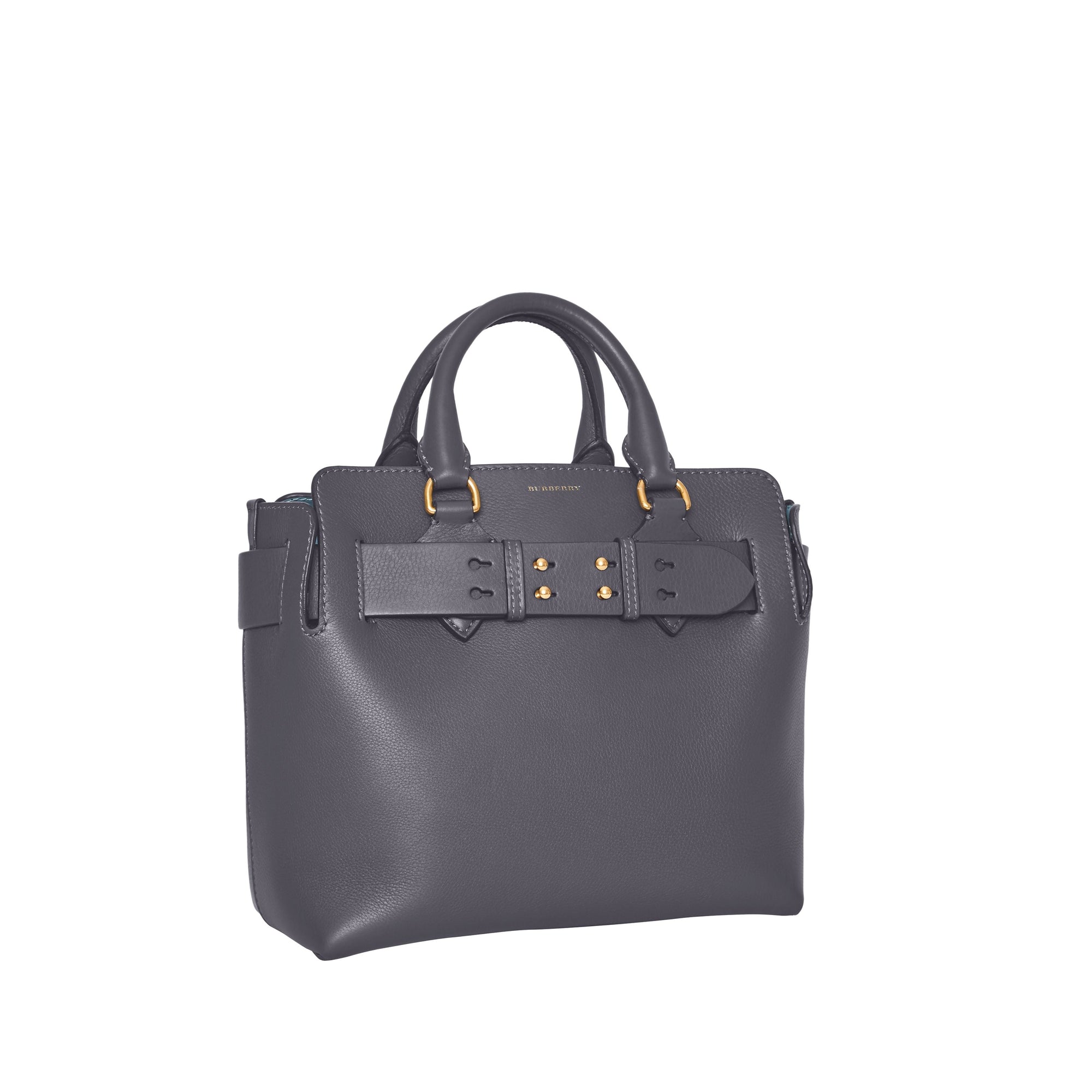 Petit sac The Belt en cuir - Charcoal Grey