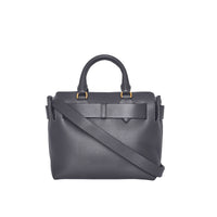 Petit sac The Belt en cuir - Charcoal Grey