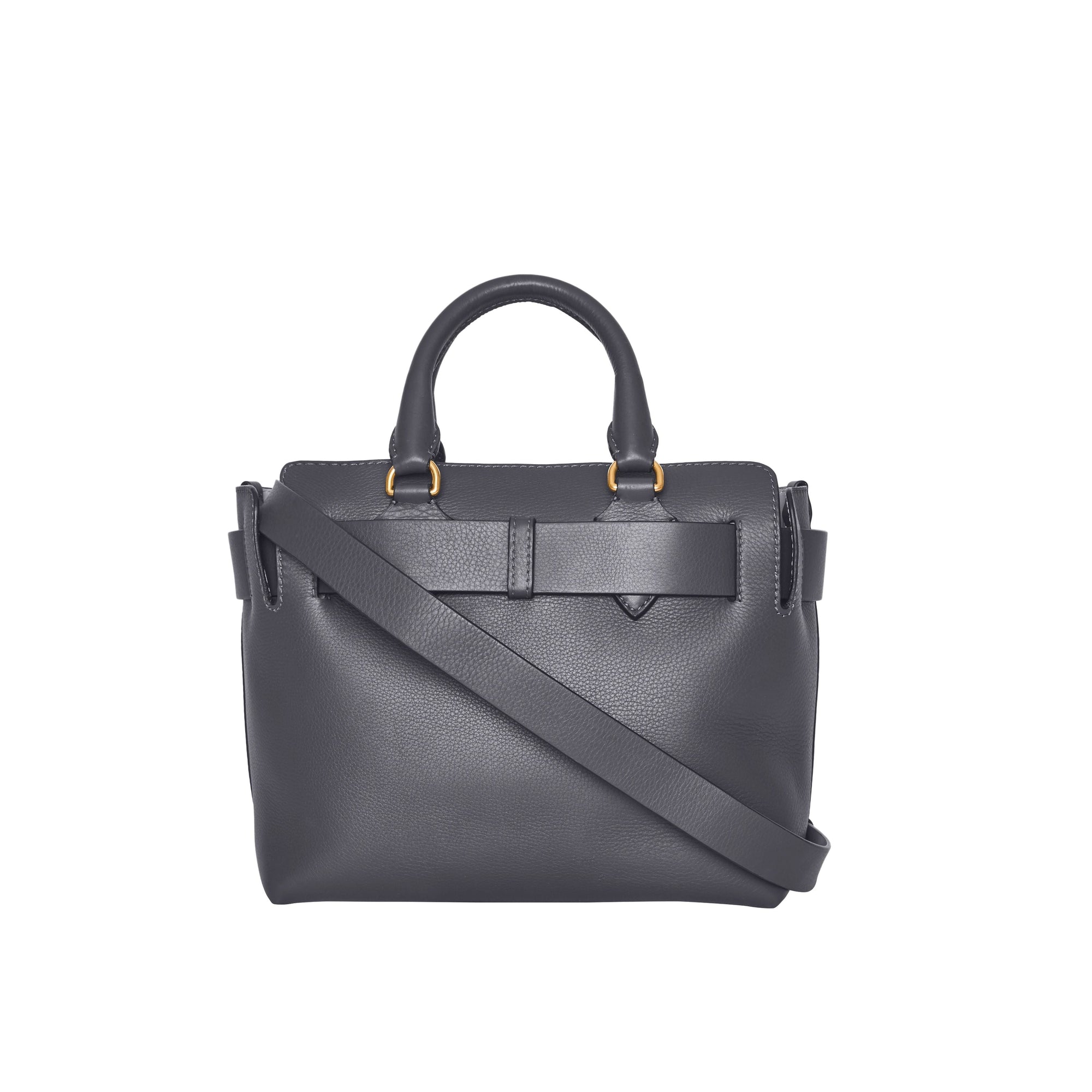 Petit sac The Belt en cuir - Charcoal Grey