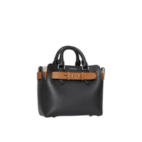 Mini sac The Belt en cuir - Black