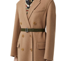 Ceinture en cuir à boucle et cristaux - Dark Olive