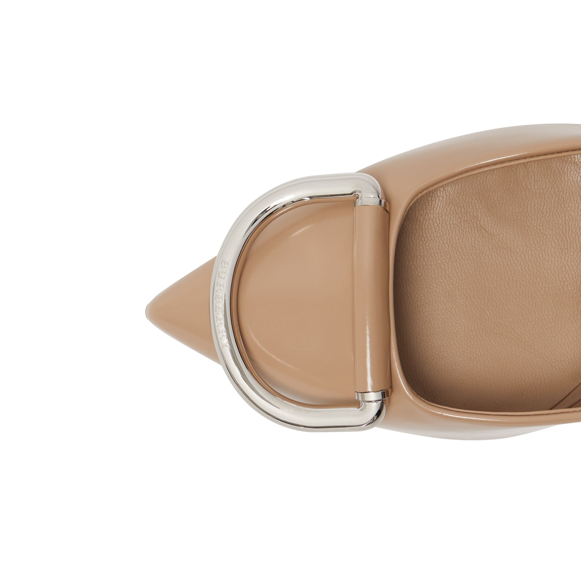 Escarpins The D-ring en cuir - Nude Blush