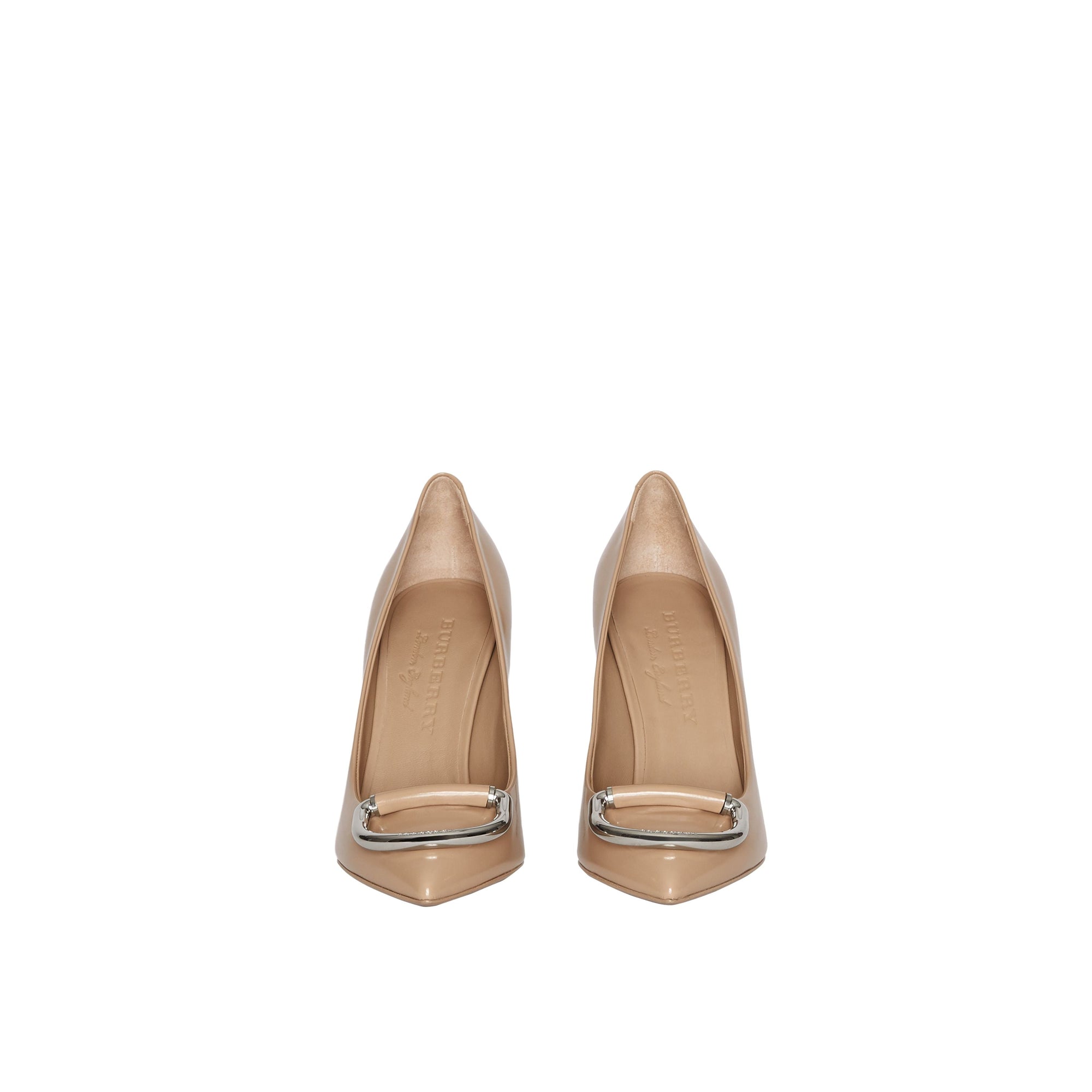 Escarpins The D-ring en cuir - Nude Blush