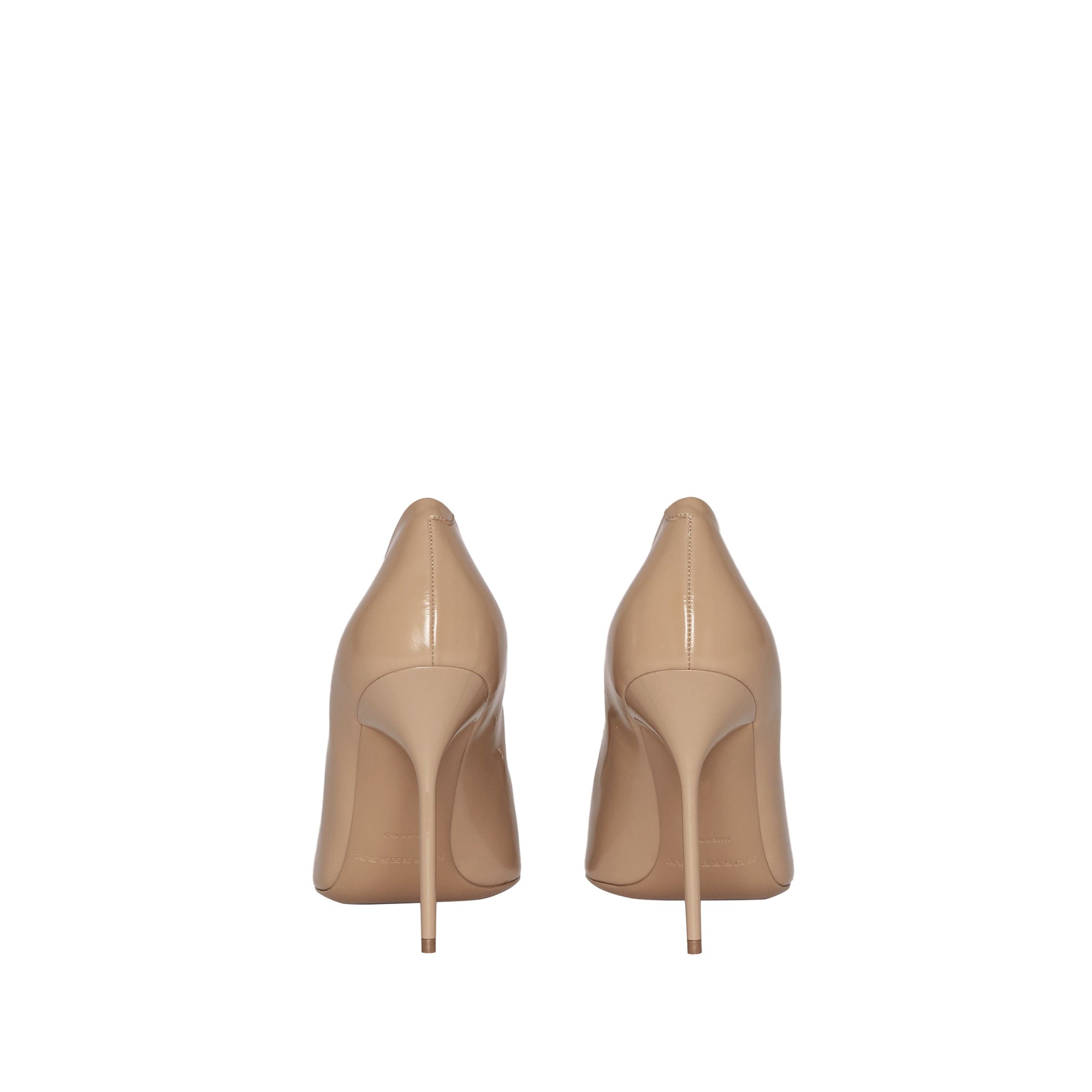 Escarpins The D-ring en cuir - Nude Blush
