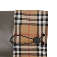 Bottes de pluie à motif Vintage check - Military Green