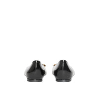 Ballerines The D-ring en cuir - Black & Gold
