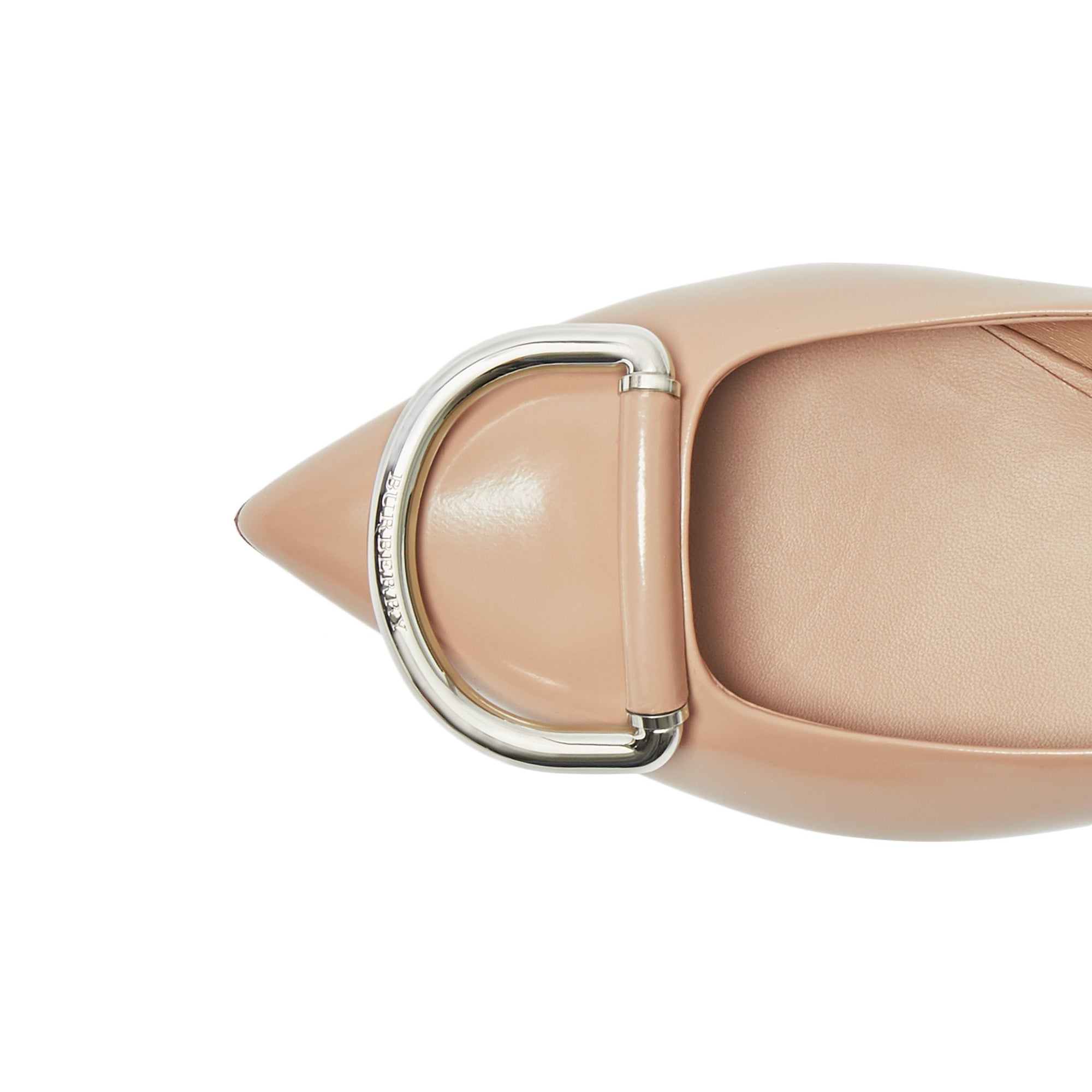 Ballerines The D-ring en cuir - Nude Blush
