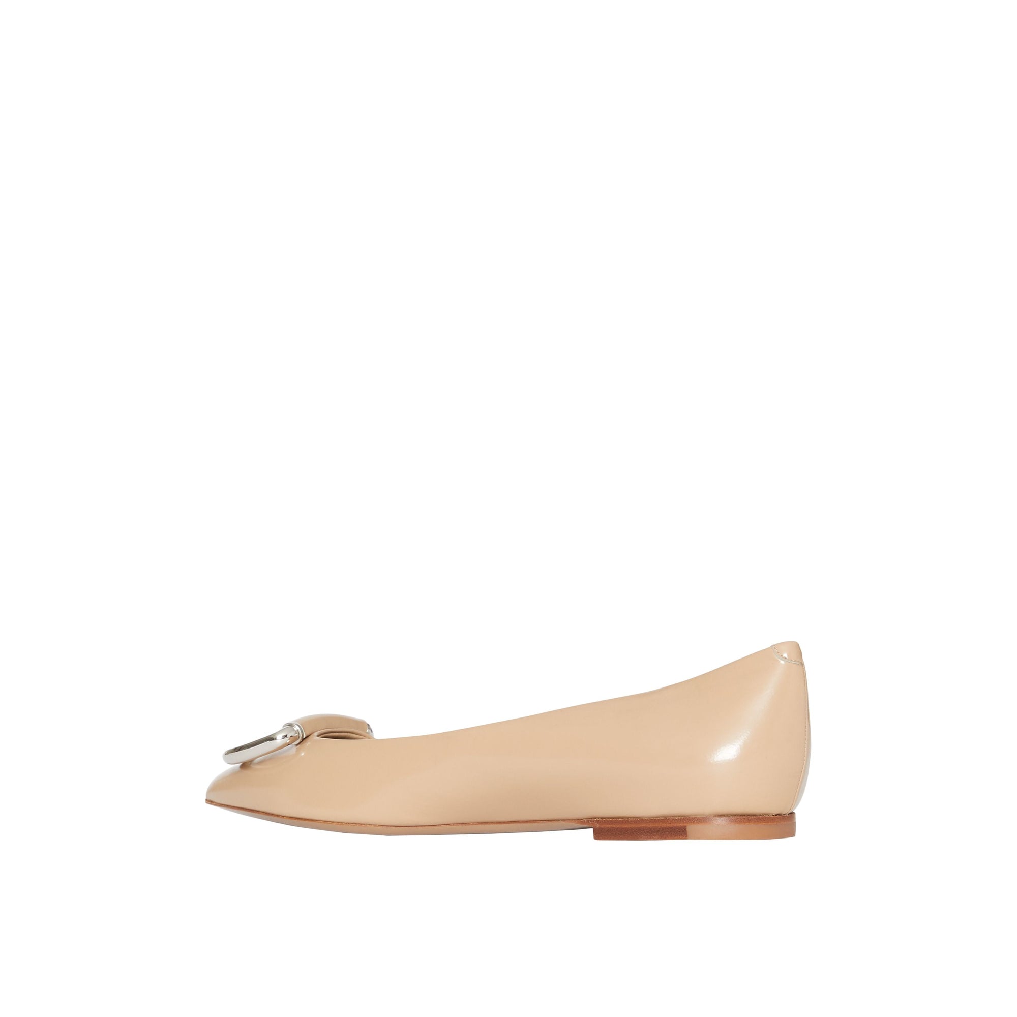 Ballerines The D-ring en cuir - Nude Blush