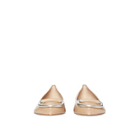 Ballerines The D-ring en cuir - Nude Blush