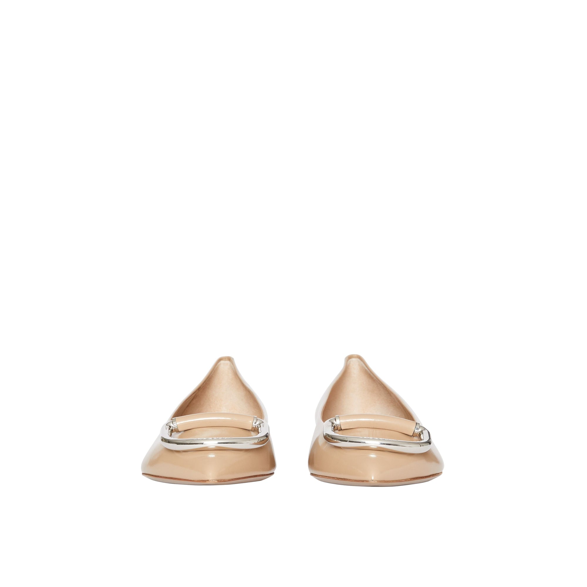 Ballerines The D-ring en cuir - Nude Blush