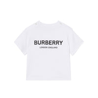 T-shirt en coton à logo - White