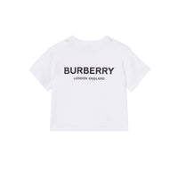 T-shirt bébé en coton avec logo - White